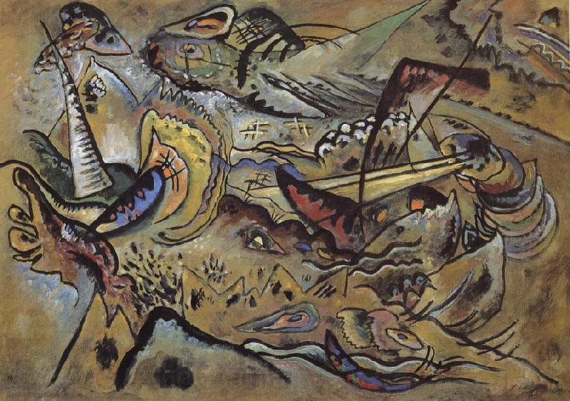 Wassily Kandinsky Delvidek Spain oil painting art